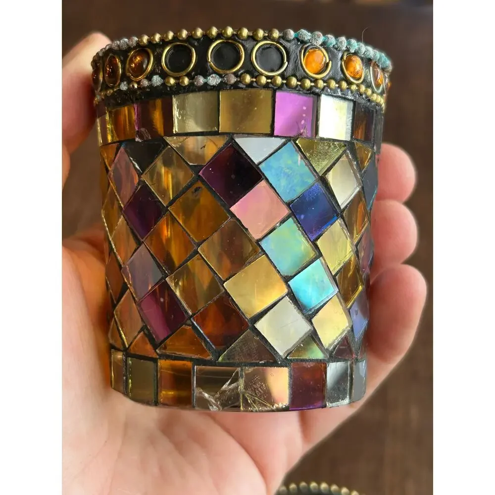 4 PartyLite Global Fusion Multi Votive Centerpiece P9200 Candle